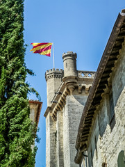 Uzès Le Château Ducal appelé le Duché