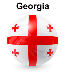 georgia official state flag