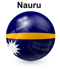 nauru official state flag