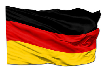 German waving flag