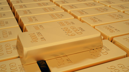 Golden bars