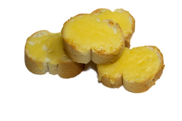 Grilled homemade bread