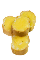 Grilled homemade bread