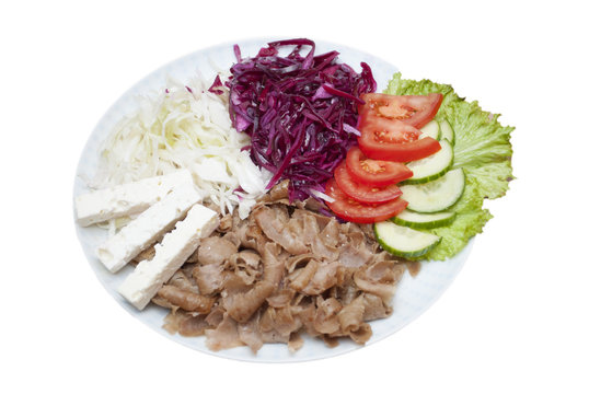 Salat meat 