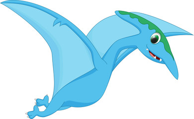 cute pterodactyl cartoon