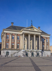 City hall in the center of Groningen