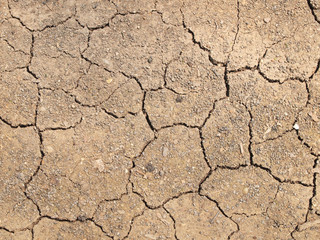 dry cracked earth background