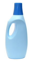 Closed Cosmetic Or Hygiene Plastic Bottle Of Gel, Liquid Soap