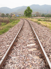 Obraz premium Railroad tack