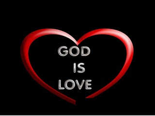 God is love, symbol