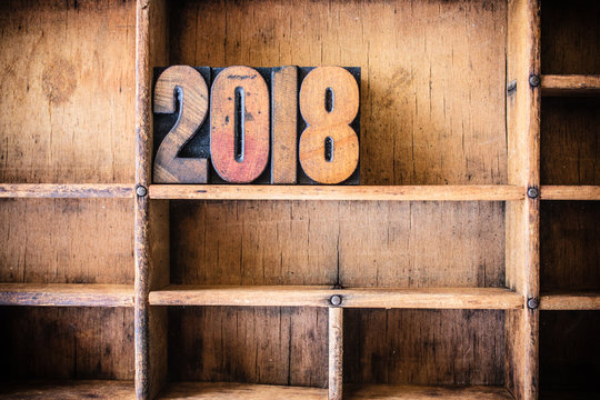 2018 Concept Wooden Letterpress Theme
