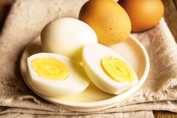 Boiled eggs