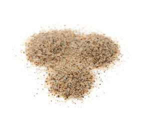 sand isolated on white background