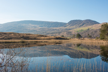 Obraz premium Panoramic view landscape Gleninchaquin Park