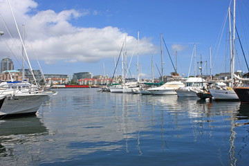 Fototapeta premium Victoria Harbour, Vancouver Island