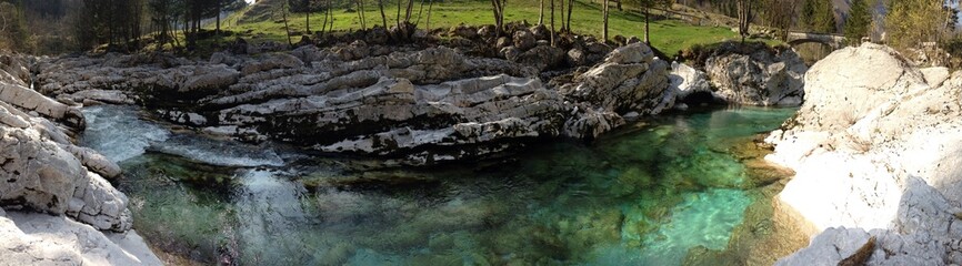 Beautiful mountain clean river, perfect for rafting and cayaking