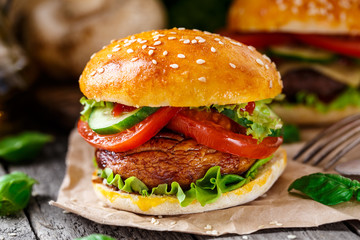 Vegetarian burger