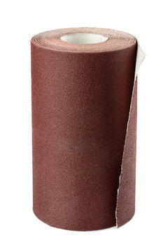 Brown Sandpaper Roll