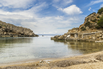 Fototapeta na wymiar Beach in Ibiza