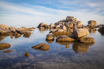 Strand von Palombaggia bei Porto Vecchio auf Korsika