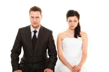 Bad relationship concept.