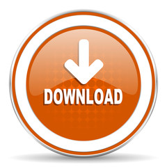 download orange icon