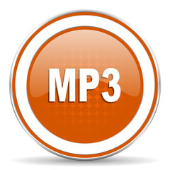 mp3 orange icon