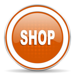 shop orange icon