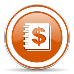 money orange icon