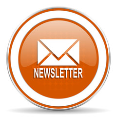 newsletter orange icon