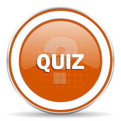 quiz orange icon