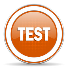 test orange icon