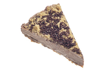 Chocolate cake slice