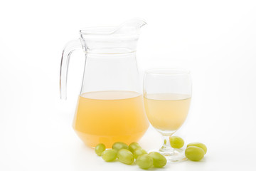 white grapes juice