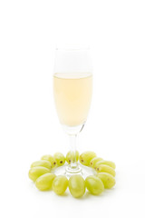 white grapes juice