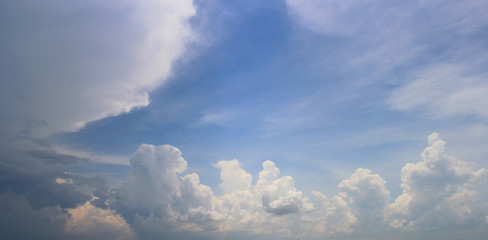 sunset  sky with cloud