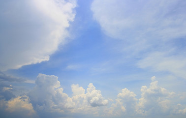 sunset  sky with cloud