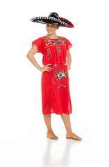 Model expressing positivity