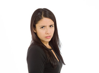 Obraz premium Model sadness upset worried