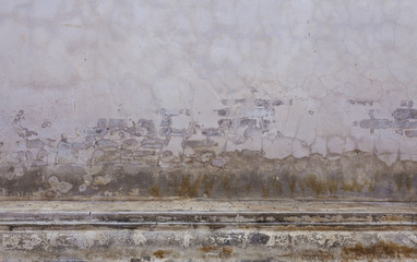 Cement wall crack texture background © sirirak