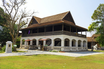 Fototapeta na wymiar Lanna Architecture Center in Thailand