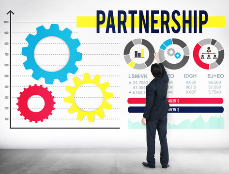 Partnership Collaboration Connection Teamwork Concept
