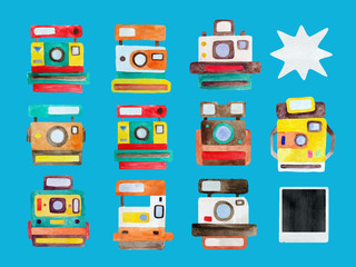 Watercolor Set Cameras