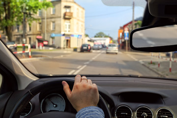 Naklejka premium professional driver