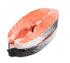 fresh salmon steak
