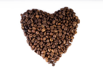 Heart of coffee