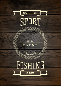 Fishing badges logos and labels for any use