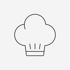 Chef Hat line icon