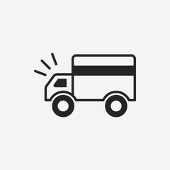 cargo truck icon