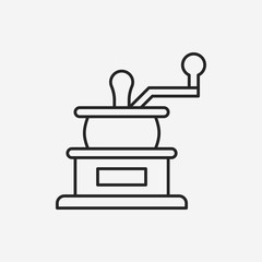 coffee maker line icon